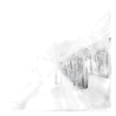 Moscow metro train sticker