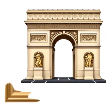 arc de triomphe sticker
