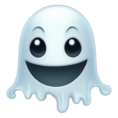 happy ghost sticker