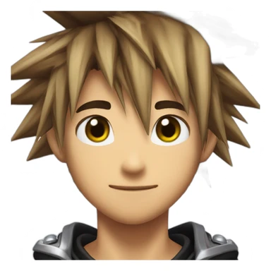 sora kingdom hearts sticker