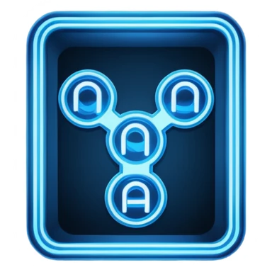  a rectangular neon sign that says RAID sticker