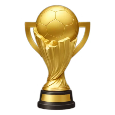 world cup throphy sticker