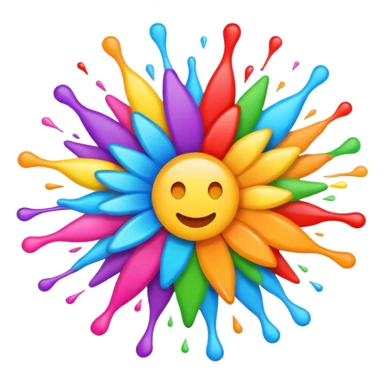 Color Explosion sticker