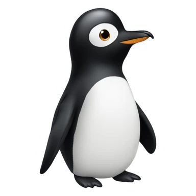 Penguin missing another penquin sticker