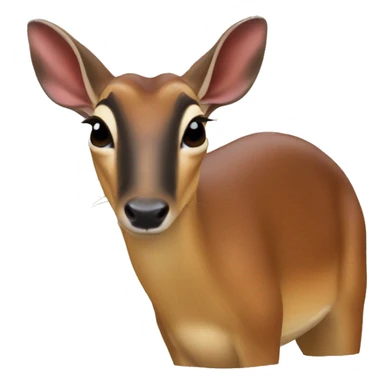 Southern Red Muntjac sticker