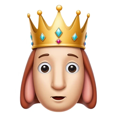 Faceless Sausage being crowned sticker
