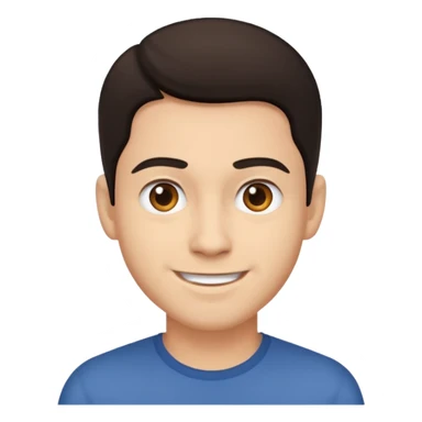 The man is up to something sticker