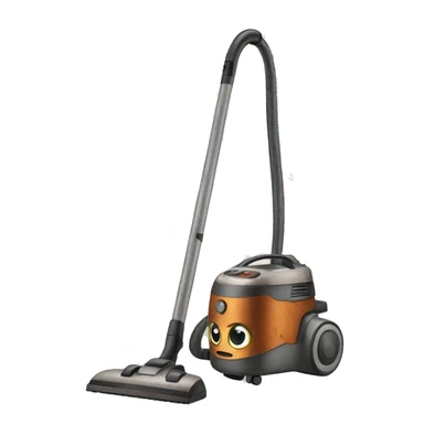 old broken and rusty vacuum cleaner sticker