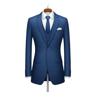 Fancy suit on hangar sticker