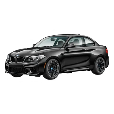 Black bmw m2 sticker