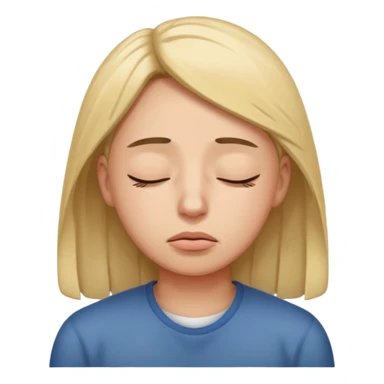 person crashing out sticker