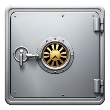 bank vault sticker