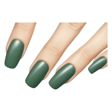 Sage green nail polish  sticker