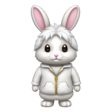 Make a bunny with classic roblox sticker