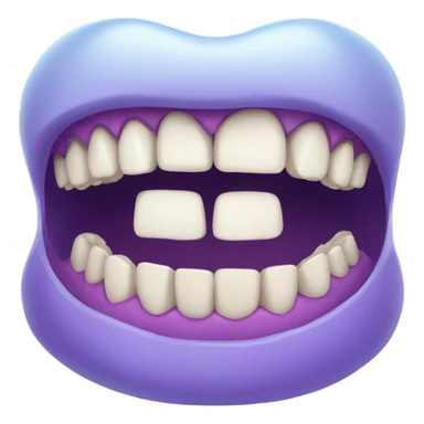 Teeth teeth sticker