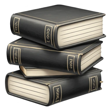 книги черно белый стиль sticker