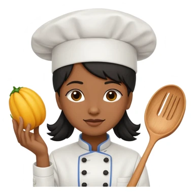 Una chef, pelinaranja de pelo lacio y otra con pelo  sticker