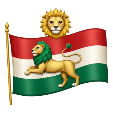 The og persian flag sticker