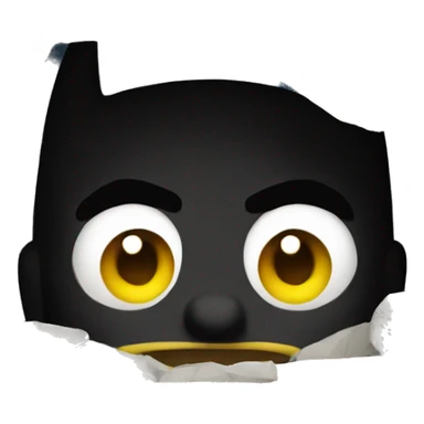 batman in cave sticker