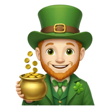 Leprechaun sticker