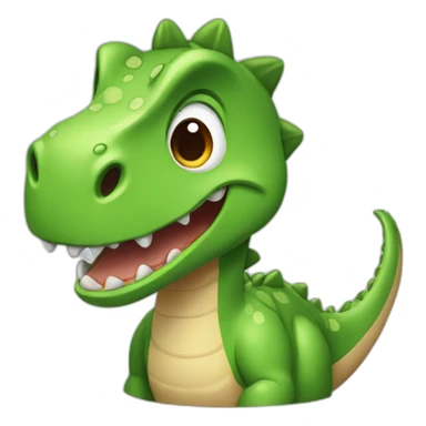 Dinosaure qui parle sticker