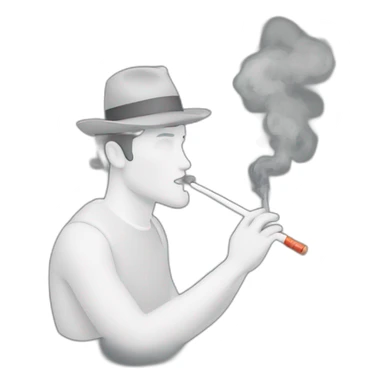 Lukas podokski Smoking hookah sticker