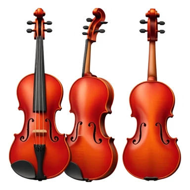 red violins sticker