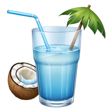 Coconut water sticker