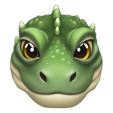 Bearded komodo sticker