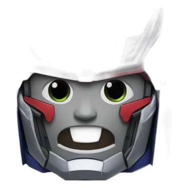 Transformers smiling sticker