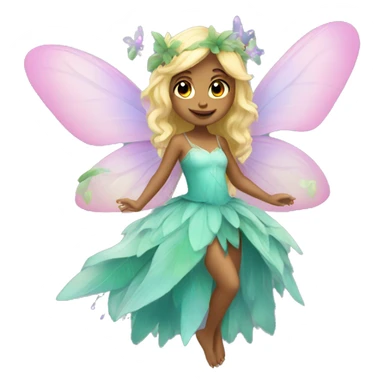 Pretty fairy  sticker