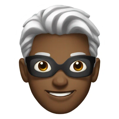 9 black spiderman sticker