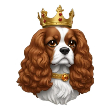 King Charles with cigar sticker