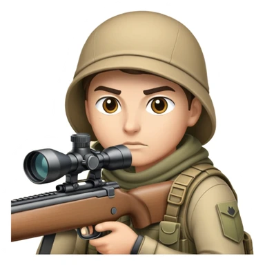 Army sniper  sticker