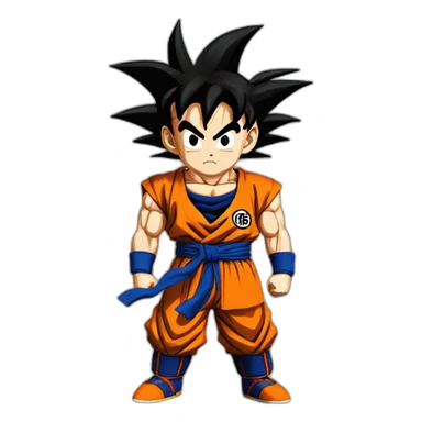 goku dragon ball z sticker