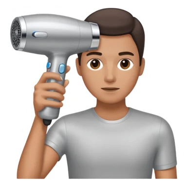 Assistant holding hairdryer




 sticker