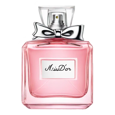 Miss dior perfume sticker