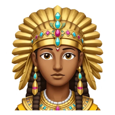 Amun from Egyptian Gods sticker