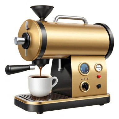 industrial coffee roast machine sticker