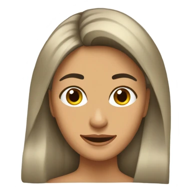 mujer espa y moños sticker