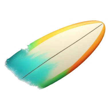 Surf board sticker