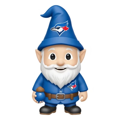 Toronto Blue Jays gnome sticker