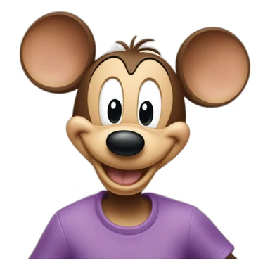 goofy casa de micey mouse sticker