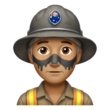 australlian man died in australlian fire sticker