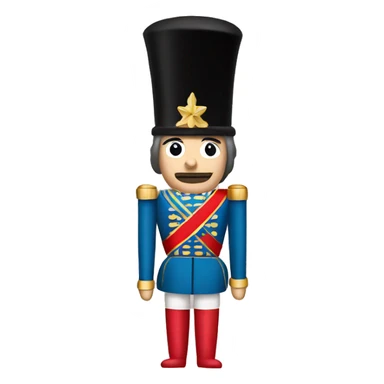 Nutcracker toy sticker