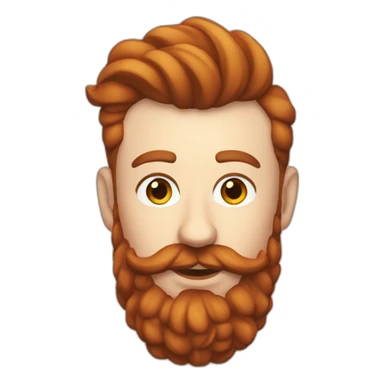 Sam-smith-red-beard sticker