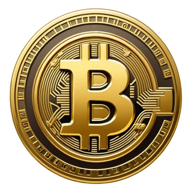 bitcoin logo sticker
