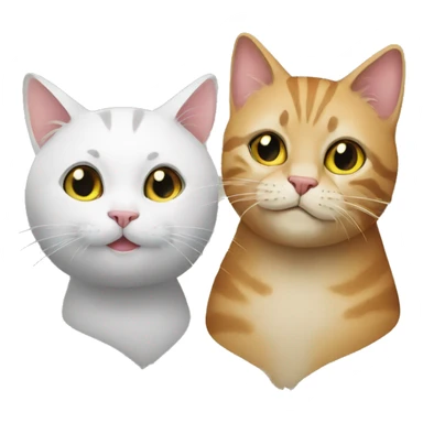 dag and cat sticker