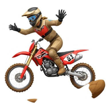 Moto cross sticker