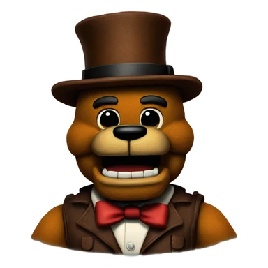 Freddy Fazbear(FNAF) sticker